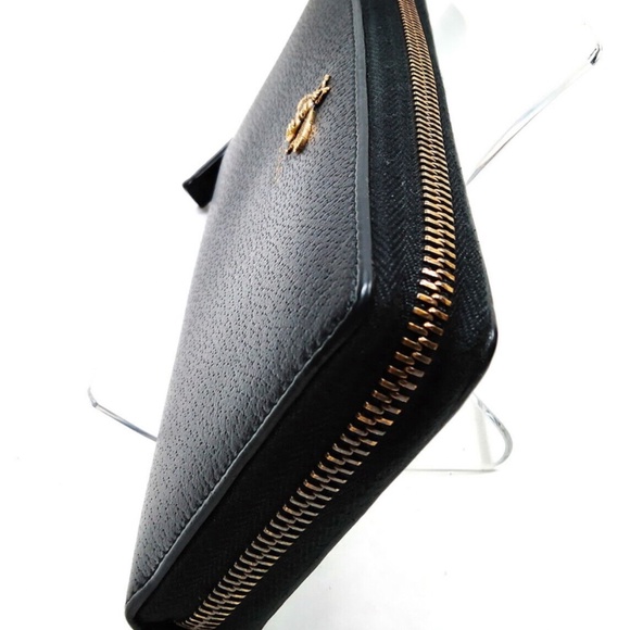 🔥 Authentic Black Gucci Leather Wallet - Picture 2 of 7